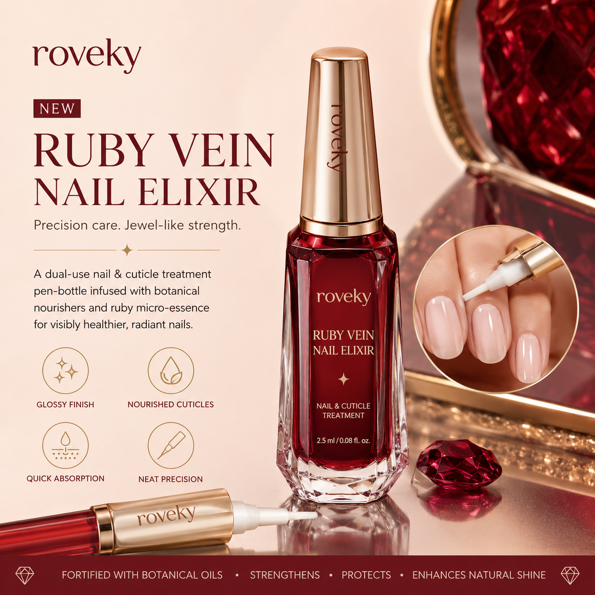 roveky™ Ruby Vein Nail Elixir