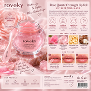 roveky™ Rose Quartz Overnight Lip Veil